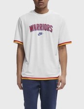 NIKE GOLDEN STATE WARRIORS NBA SHORT-SLEEVE PREGAME TOP SHIRT FZ0141-100 2XL