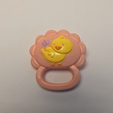 Juguete de sonajero rosa Baby Alive 2006 Wets n Wiggles muñeca pieza de repuesto