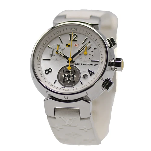 LOUIS VUITTON（LV） Orologio da polso donna LOUIS VUITTON Tambour Lovely Cup Chronograph Q132C quarzo data