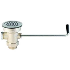 Twist Handle Waste Drain Valve, 3.5" Sink Opening