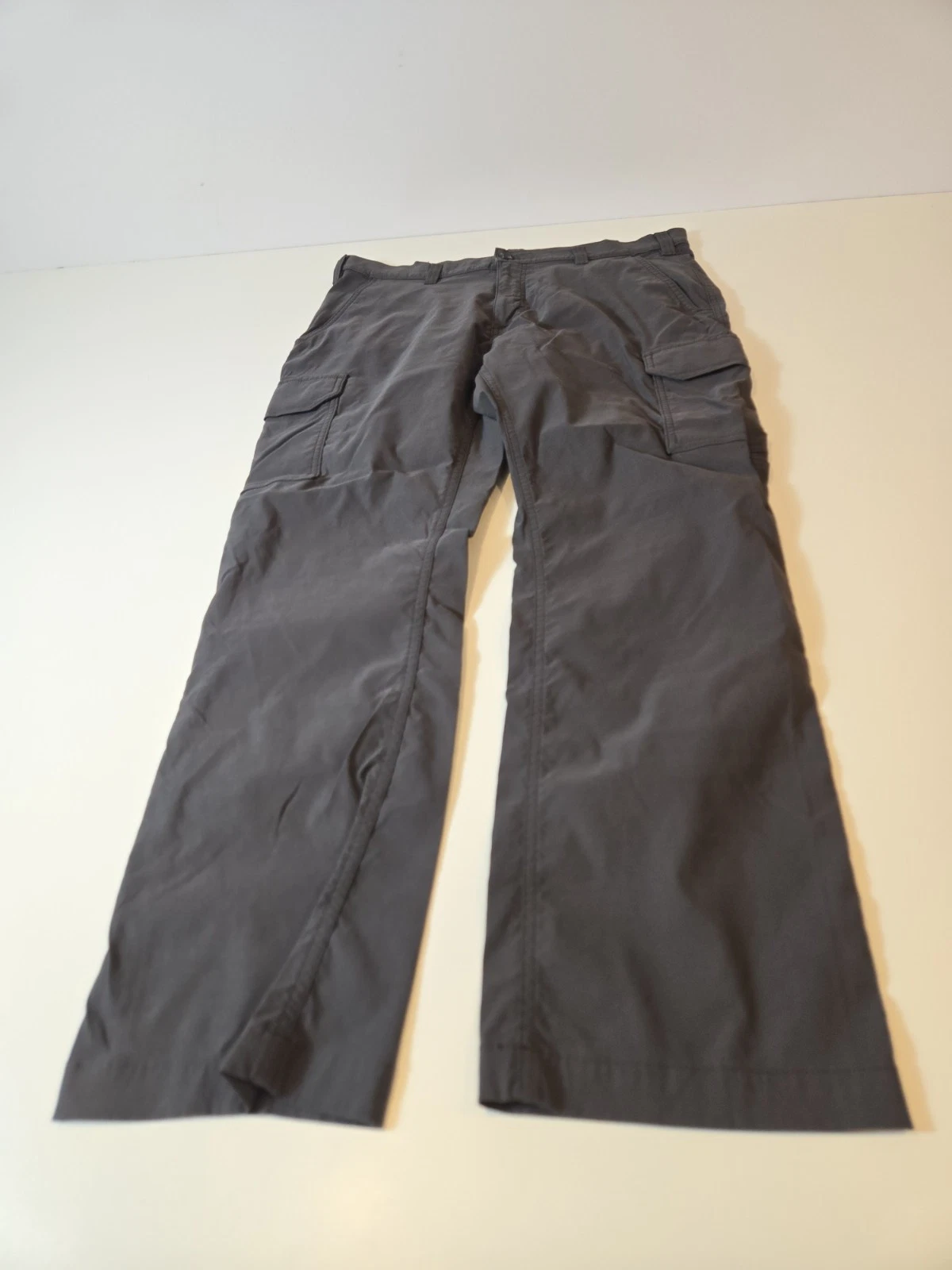 Eddie Bauer Pants Men's 36x30 Gray Travex Outdoors Hiking Camping Fishing
