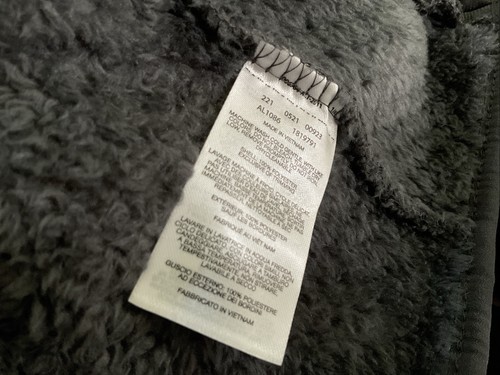 Columbia Woman’s Medium Jacket Coat Black Full Zip Fleece - Picture 4 of 5