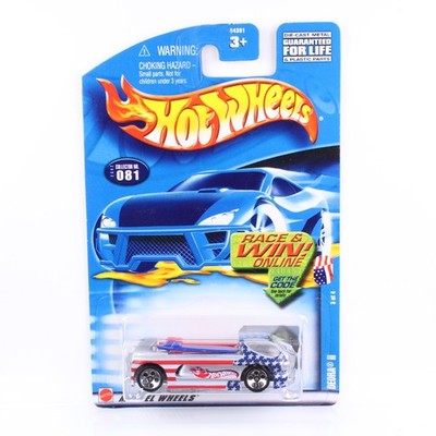 Hot Wheels 2002 - BLUE CARD COLLECTOR - DEORA 2 - DSTAR-SPANGLED SERIE