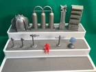 Vintage Marx Cape Canaveral Space Playset Accessories Lot