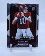 2021 Panini Prizm Draft Picks MAC JONES All-Americans RC #183
