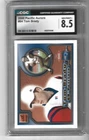 3970456 Tom Brady 2000 Pacific Aurora #84 Rookie RC CGC 8.5