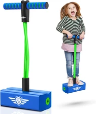 Jumping Promotes Growing Taller- Pogo Stick Foam Pogo Jumper for Kids, Toys for 