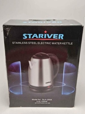 2.0L Stainless Steel Electric Tea Kettle, 1000w Hot Water Kettle Electric
