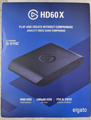 Elgato HD60 X Game Capture Card for Gaming Stream & Record
