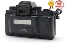 NEAR MINT w/D-9 Contax Aria body Data Back 35mm SLR Film Camera JAPAN
