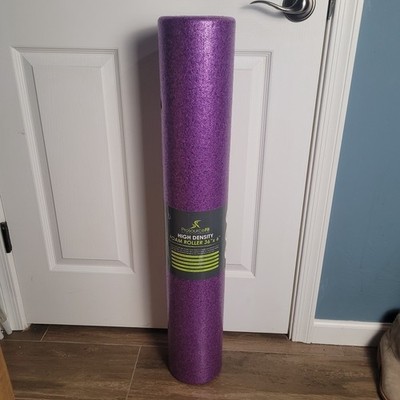 ProsourceFit High Density Foam Rollers 36 36''L x 6''W x 3.25''H, purple - 36x 3 