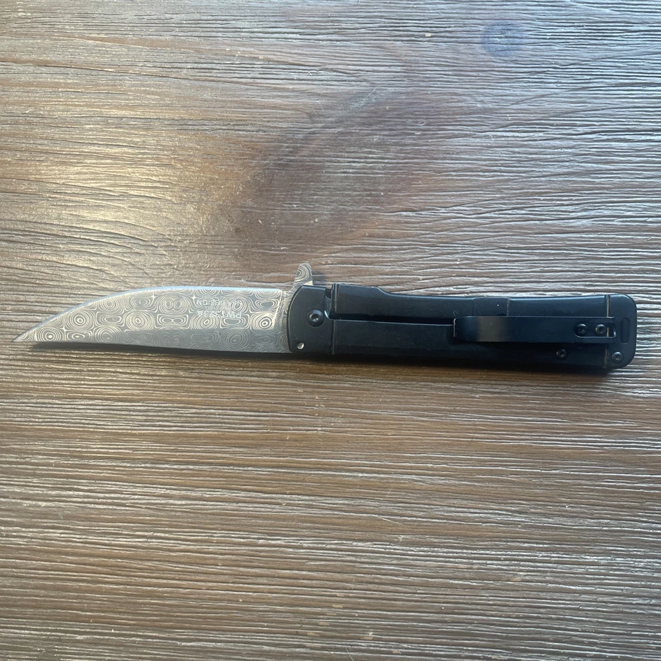 Wartech 武士大马士革 3 英寸折叠刀,很好! — 第 4/4 张图片