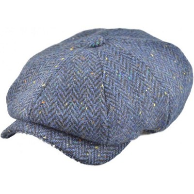 Klassische Tweed Zeitungsjungen Mütze - traditionelles Design - stilvoll - praktisch - bequem