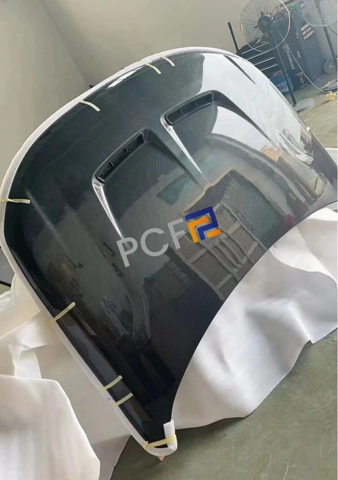 Cubierta de capó ventilada de carbono real para Land Rover Range Rover Sport Foto 4 de 4