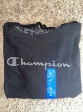 NEW Women's Champion Black Hoodie Size Large