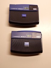Lot Of 2 Linksys Wireless-G USB Network Adapter 802.11g, WUSB54G ver. 4 W/Mounts