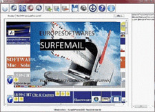 EUROPESOFTWARES SURFEMAIL : LOGICIEL NAVIGATION AUTOMATIQUE - CAPTURE E-MAILS