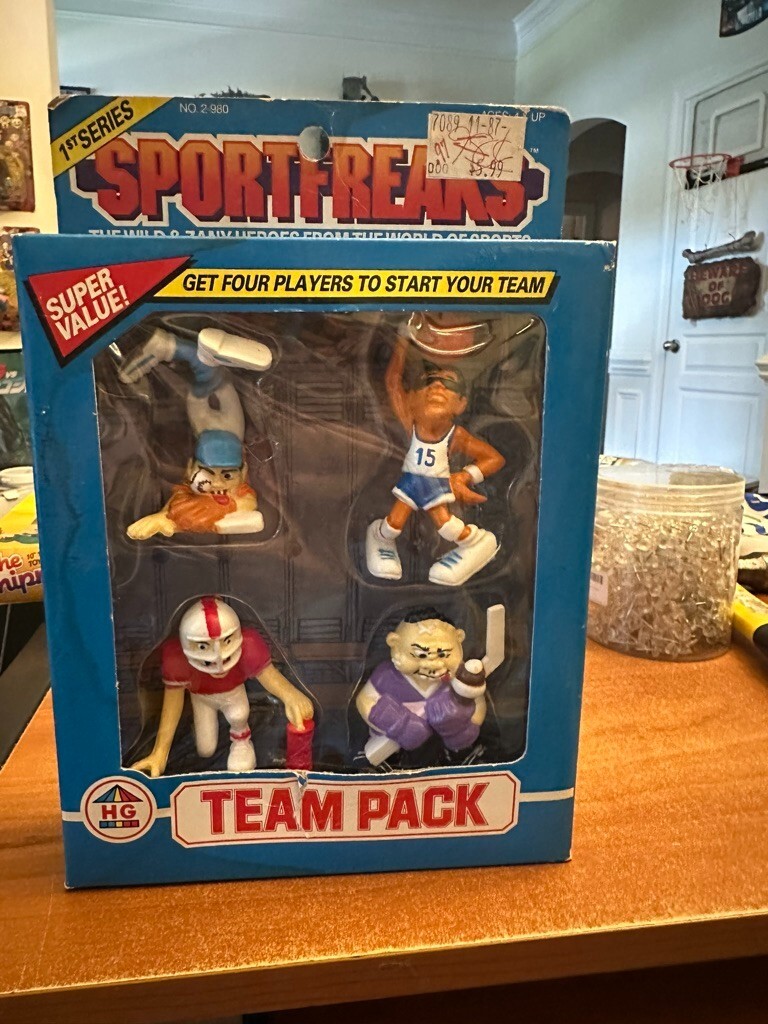1986 SPORTFREAK Sports Freak Team Pack Figures New HG Toys rare | eBay