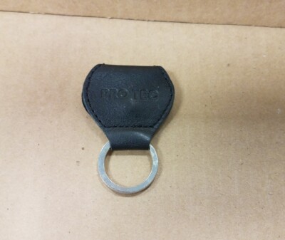 Protec Pick Holder Key Ring Leather embossed logo