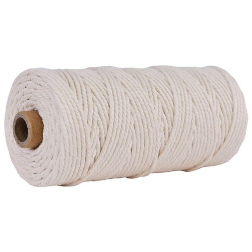 100m Rope Crafts Wrap Tags Handmade Christmas String Gift Bakers Cotton Twine - Picture 25 of 30