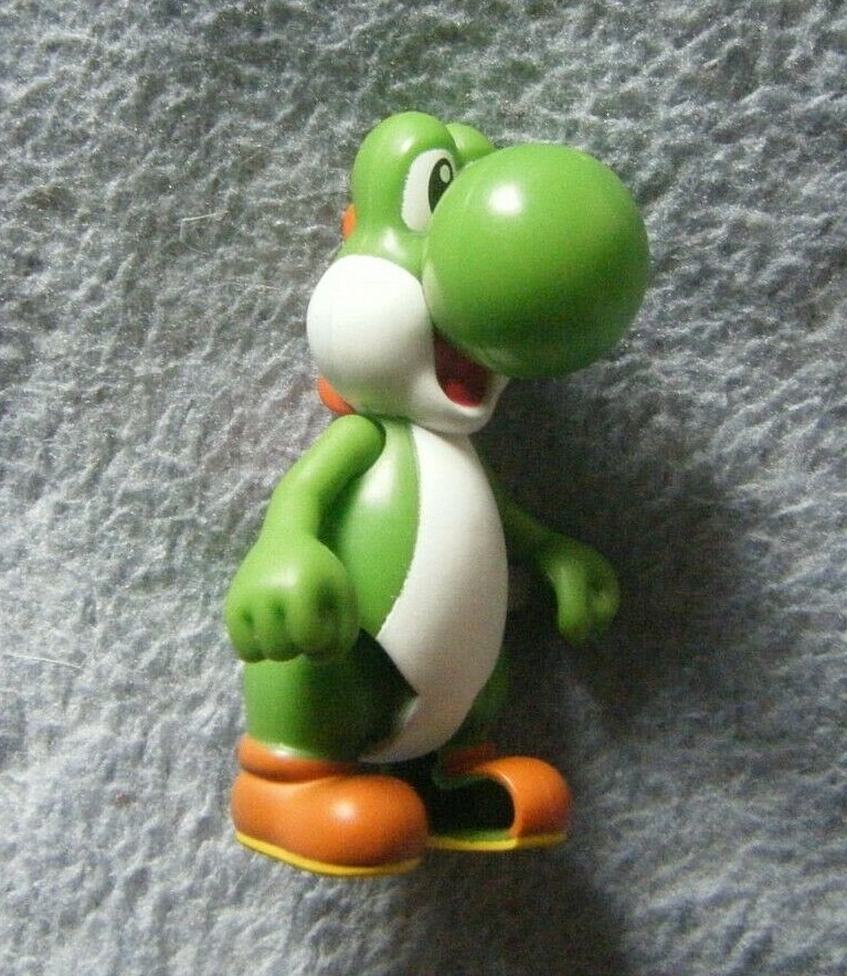 JakksPacific World of Nintendo Yoshi WindUp Toy Loose, Nice