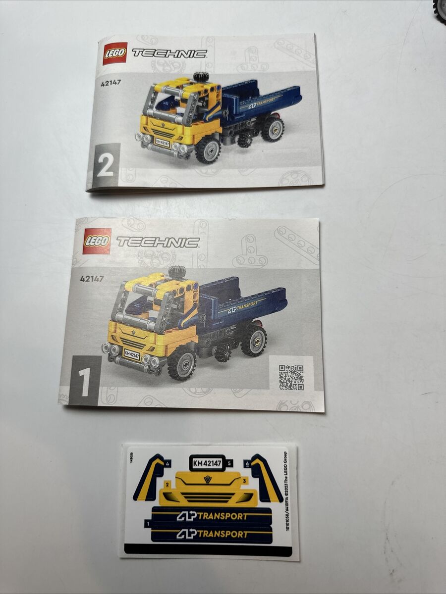 LEGO Technic Dump Truck Excavator 2-in-1 Building Toy Set LEGO Technic Dump Truck Excavator 2-in-1 Building Toy Set
