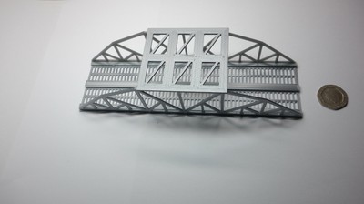 n scale double track bridge