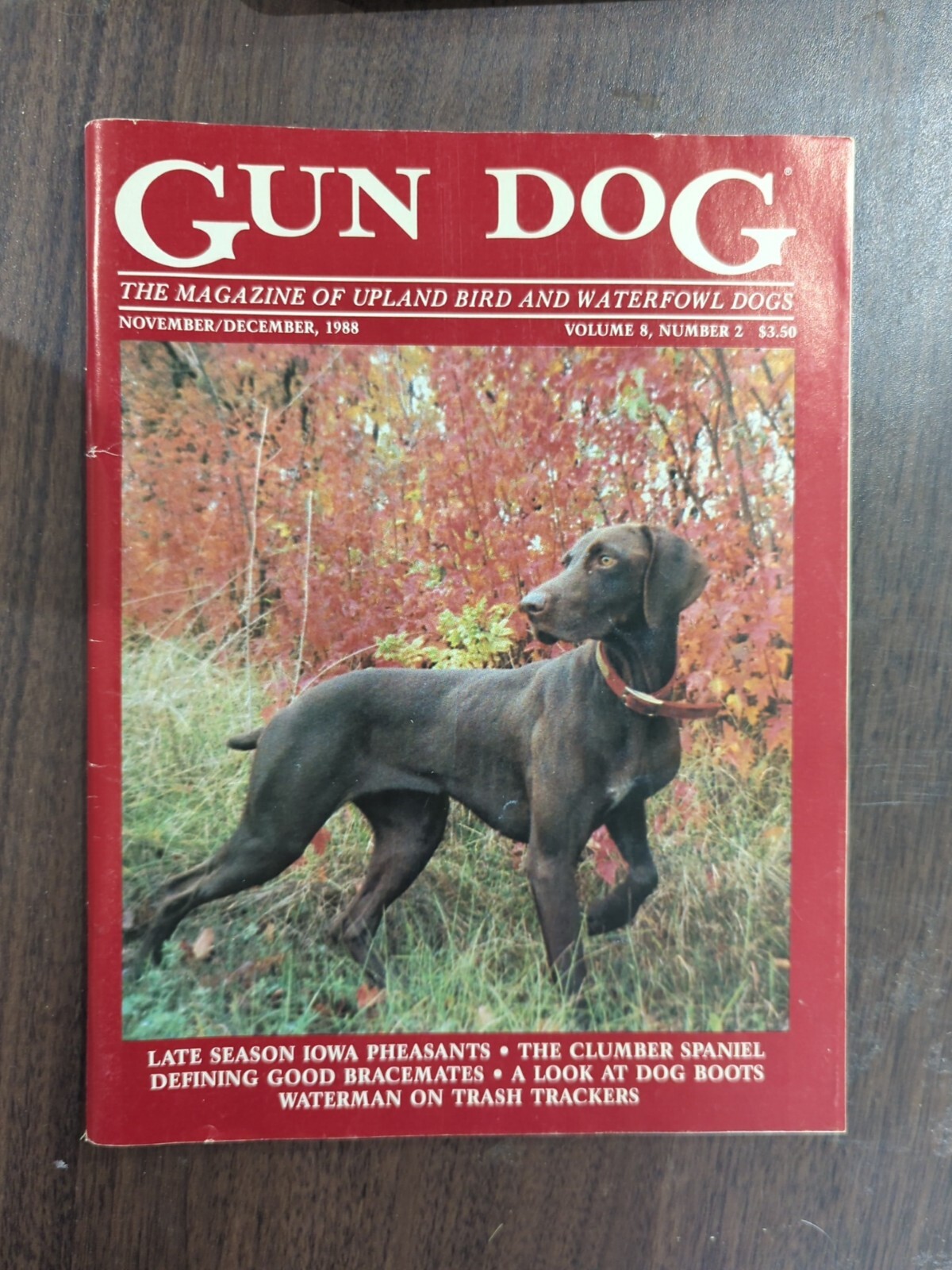 Gun Dog Magazine Volume 8 No. 2 1988 eBay