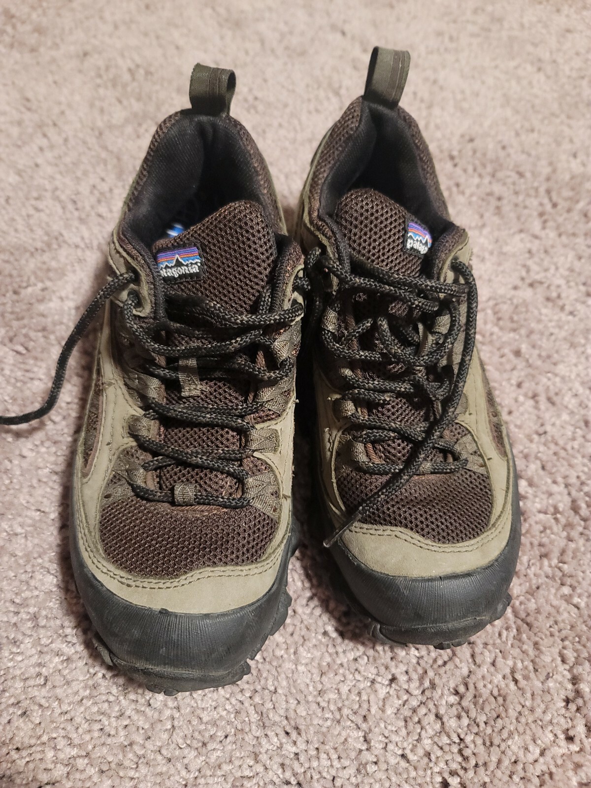 5.5 Learher Vibram Sole Hiking Shoes 