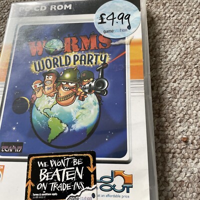 WORMS WORLD PARTYP PC-Spiel PC CD ROM