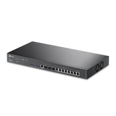 TP-Link ER8411 Omada VPN Router schwarz mit SFP+ 10G Ports Security Gateway NEU