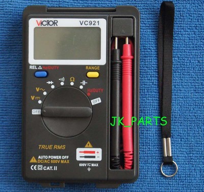 VC921 VICTOR Mini DMM Integrated Handheld Pocket Digital Frequency Multimeter
