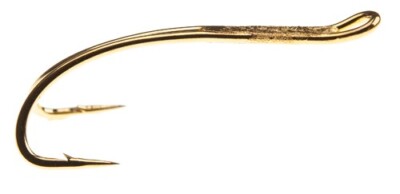 Ahrex HR420G Gold Progressive Double Salmon / Steelhead Fly Hook
