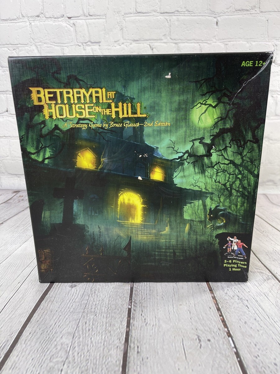 BETRAYAL AT HOUSE ON THE HILL BOARD GAME 2nd EDITION 2010 COMPLETE