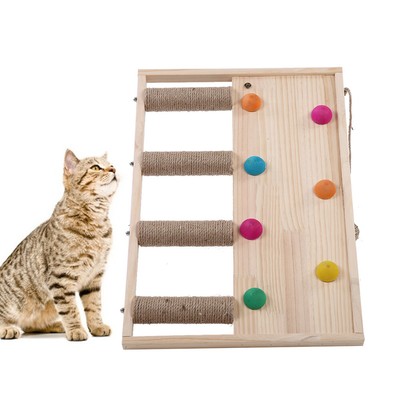 Pet Ramp Cat Tree Climbing Frame Scratching Posts Board Jumping