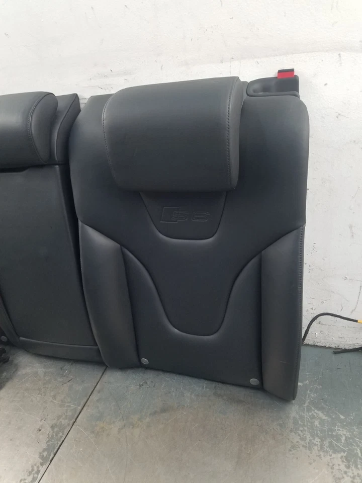 Juego de asientos deportivos traseros de cuero para Audi S6 Quattro C6 2007 #5876 Y5 Foto 3 de 4