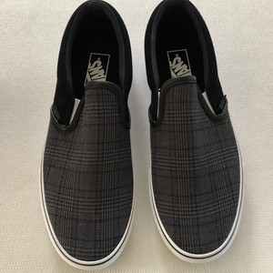 vans classic slip on suiting black