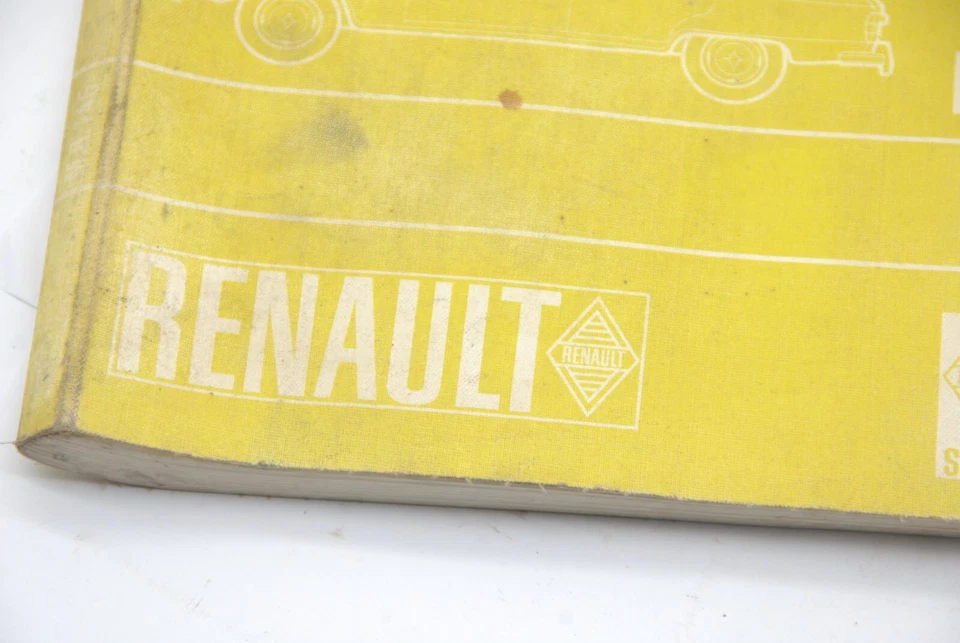 Taller Mantenimiento Propietario Manual Para Renault 6 1970-1973 M. R 145 R 1180 - Imagen 4 de 4