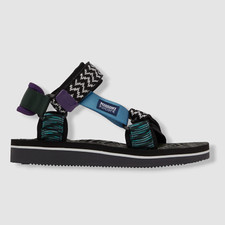 $330 Suicoke x Missoni Men's Black Depa Grip Strap Sandal Shoes Size EU 45/US 12