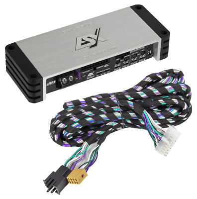 ESX QUANTUM Digital 4 Kanal Endstufe Verstärker Lautsprecher Mini AMP QM-FOUR-PP