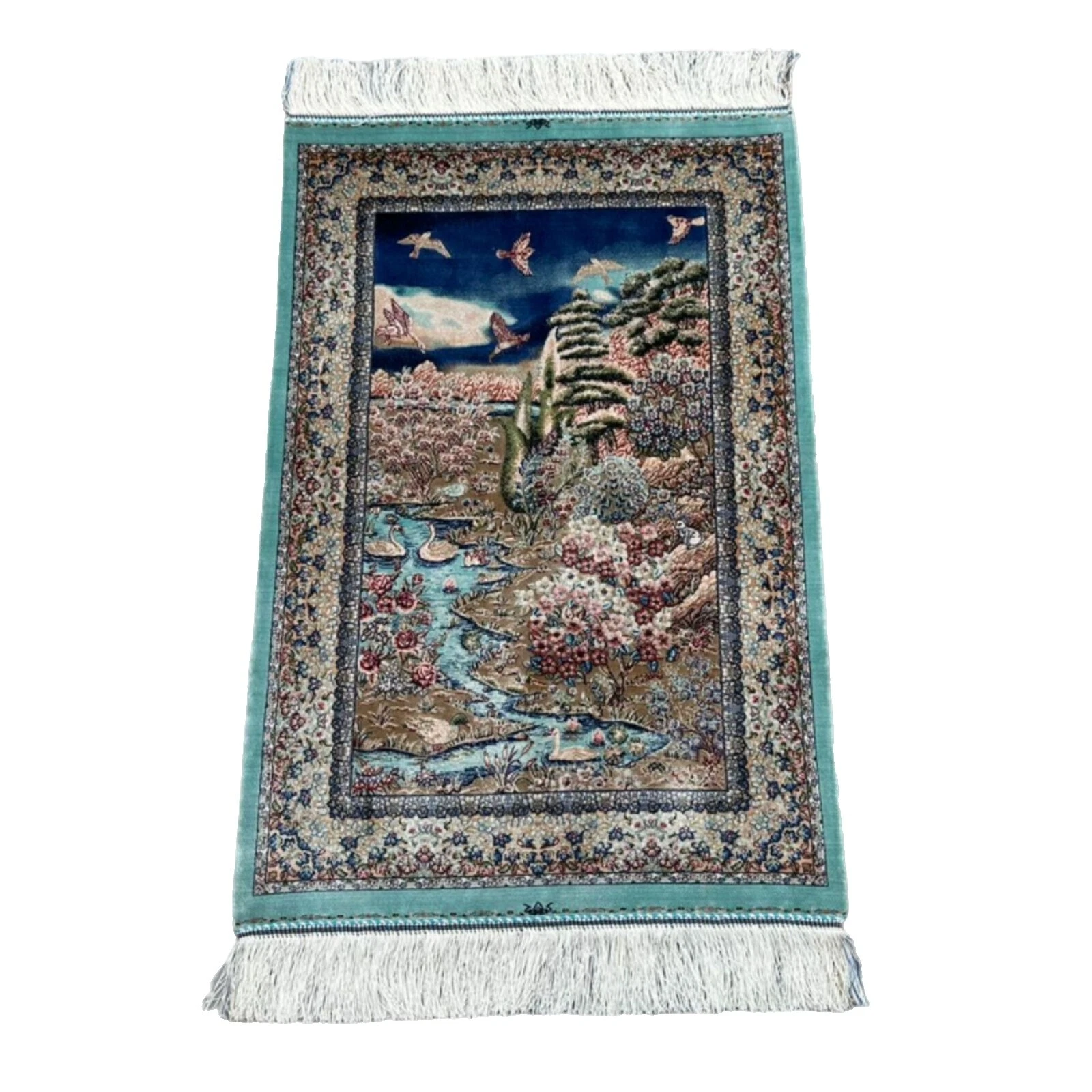 Art Deco Persa Alfombras y Tapetes antiguos