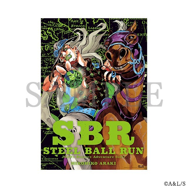 JOJO CARAVAN☆原作ポスター3種類☆スティール・ボール・ラン JoJo CARAVAN Art Exhibition Limited Poster Set (3) – Part 7