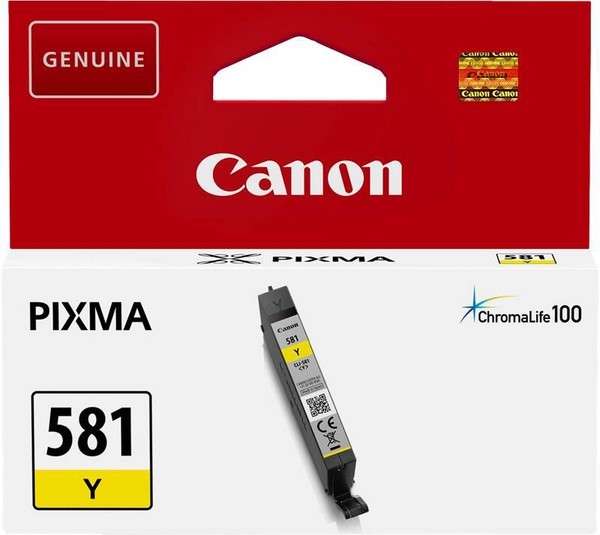 Original Canon Cli-581Y Tintenpatrone Druckerpatrone Gelb 2105C001-image