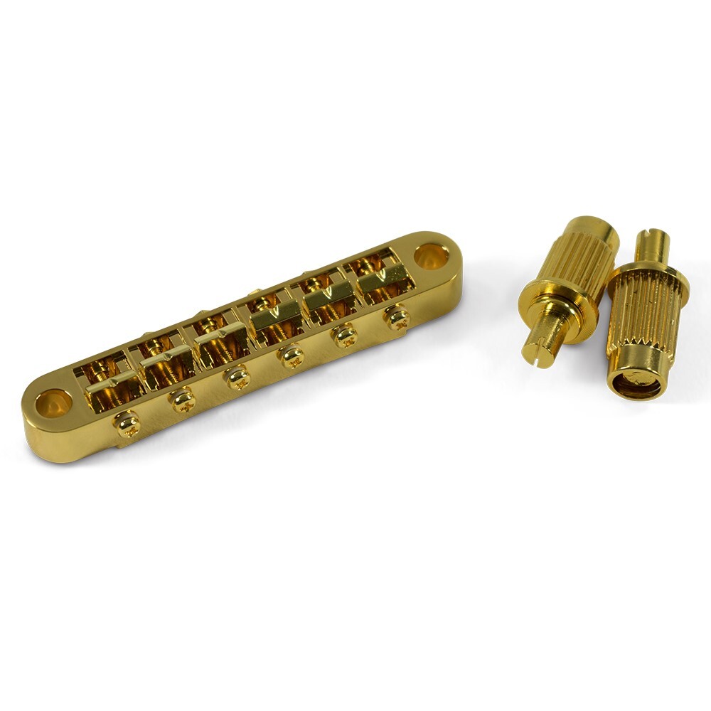 NEW - Kluson Nashville Tunematic Bridge For Samick Guitars - GOLD