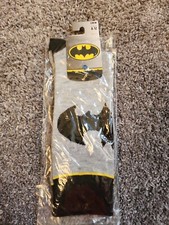Batman Crew Socks For Shoe Size 8-12