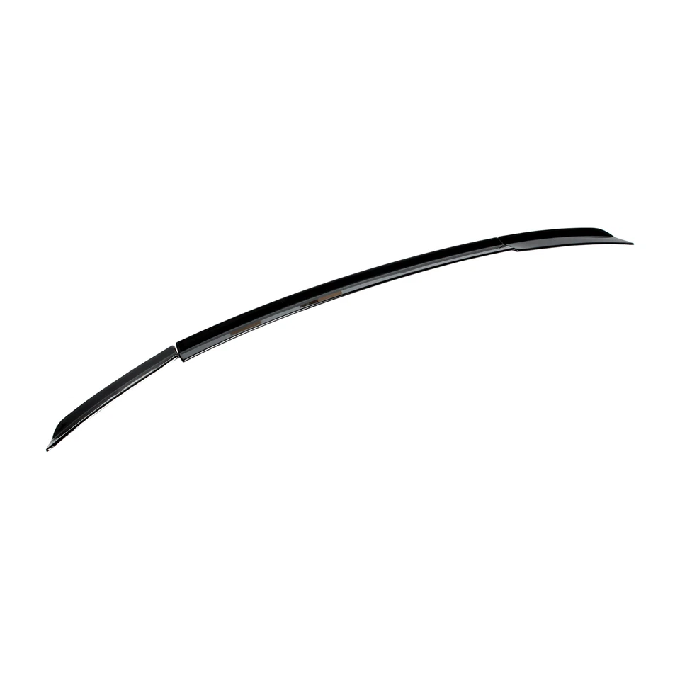 Fits Jaguar F-Type Coupe 2014-2024 Glossy Black Rear Trunk Lip Spoiler 3 PC Wing - Image 4 of 4
