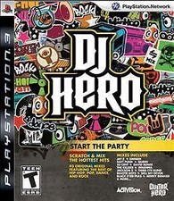 DJ Hero (Sony PlayStation 3, 2009) PS3 Game Only Complete With Manual