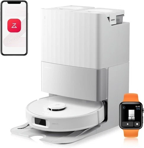 Roborock Qrevo Edge S5A Saugroboter & Wischfunktion,Anti-Tangle,FlexiArm,18500Pa