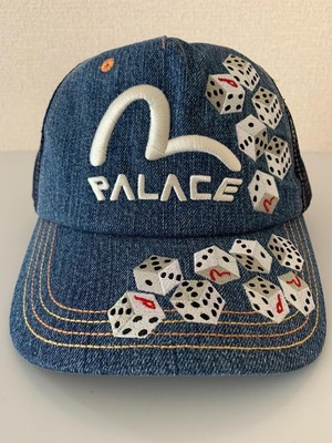 PALACE EVISU DICE MESH TRUCKER HAT FREE SIZE
