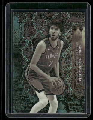 2025-26 Topps Cactus Jack Teal Speckle Refractor Chet Holmgren 251/299 Oklahoma